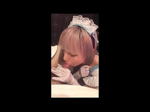 ❤️ I-Japanese Idol [mayuka], isinxibo sesicakakazi saseFransi, inxalenye yoku-1, i-blowjob kunye ne-jerk off nge-lotion kuthi  ﹏